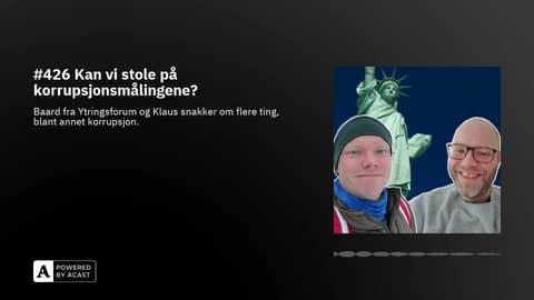 #426 Kan vi stole på korrupsjonsmålingene?