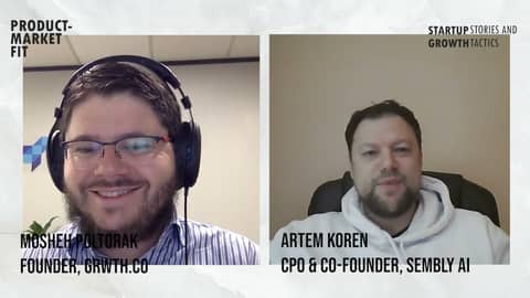 Ep46: Can an AI Teammate Make Meetings Not Suck? w/ Artem Koren, Co-Founder & CPO, Sembly.ai