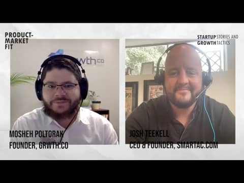 IoT, Pivots, and Enterprise Partnerships; w/ Josh Teekell, Founder & CEO, SmartAC (PMF Pod Ep49)