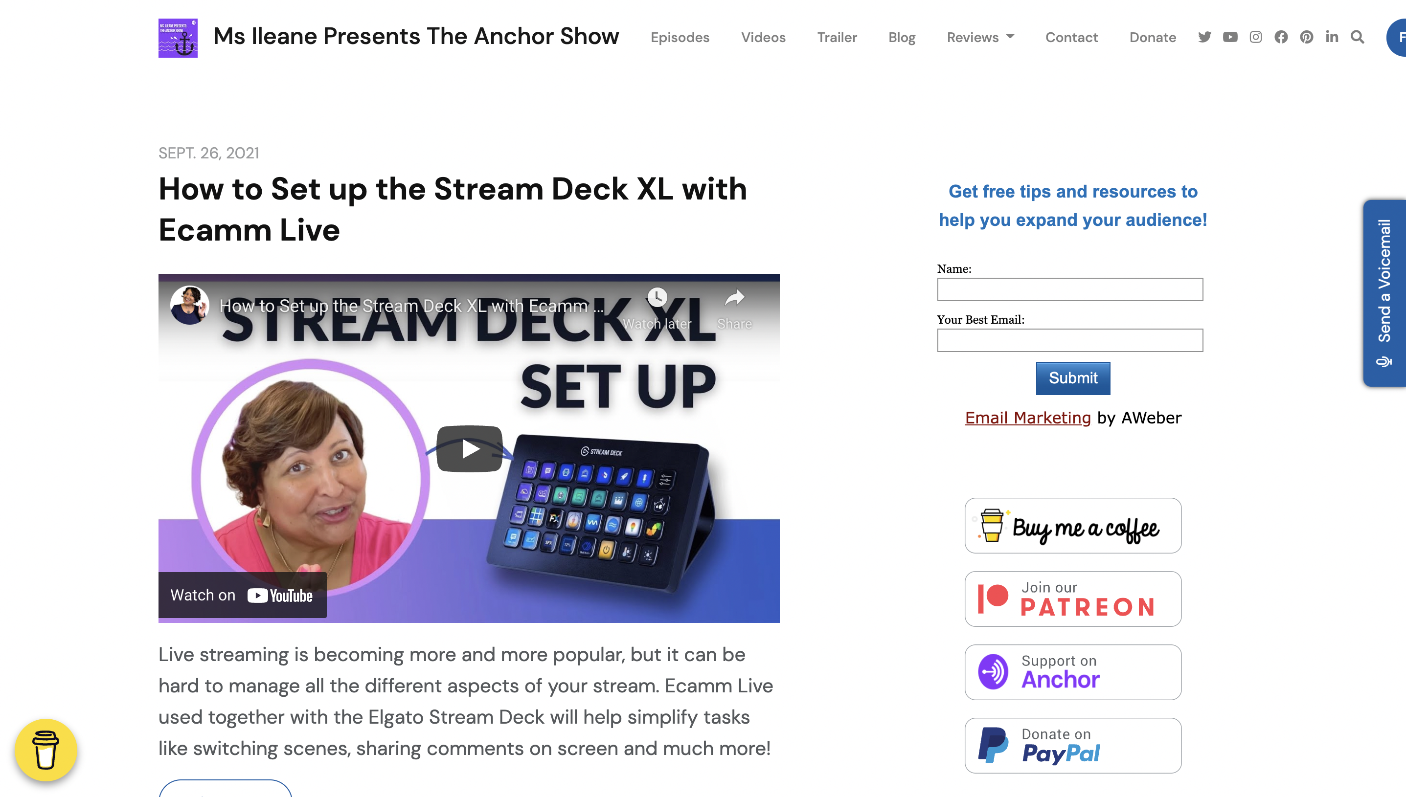 Import YouTube Videos to Podpage image