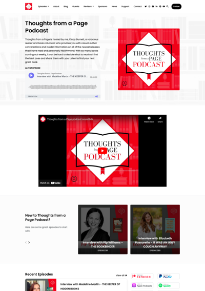Podcast Website