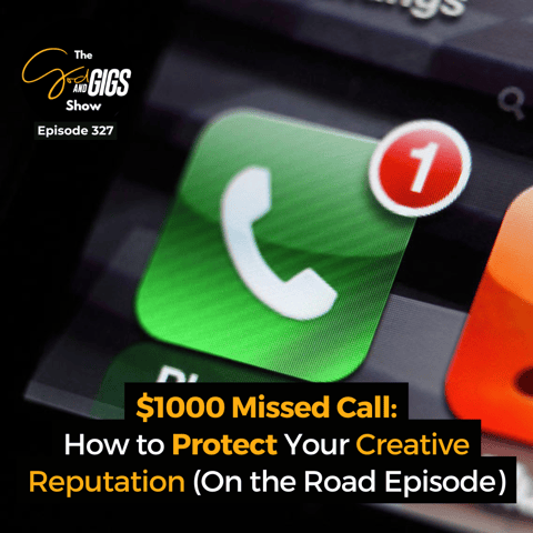A $1000 Voicemail? Why Being Organized as a Creative is Essential (On the Road Episode)