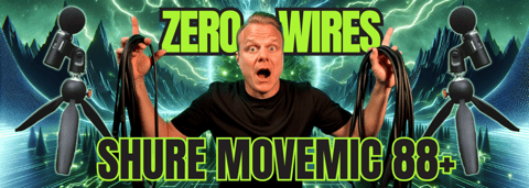 Shure MoveMic 88+: Versatile Wireless Audio Excellence!